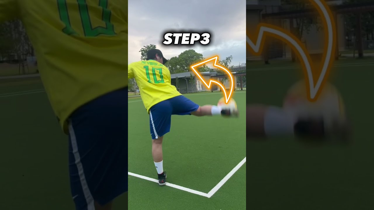 Football Skill Tutorial⭐️#football #footballskills #soccer #soccerskills #skills