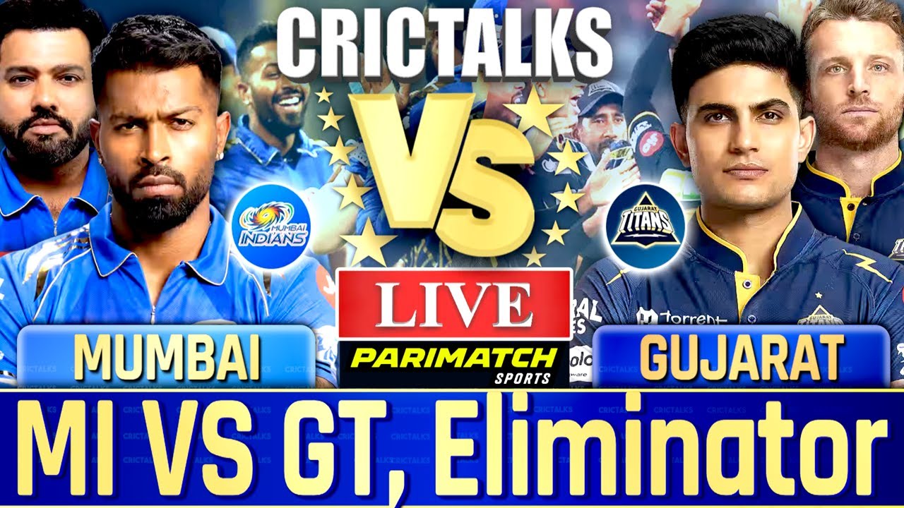 Live: Mumbai Vs Gujarat, IPL 2025 Playoff, Live Cricket Match Today Scores, Commentary, MI V GT