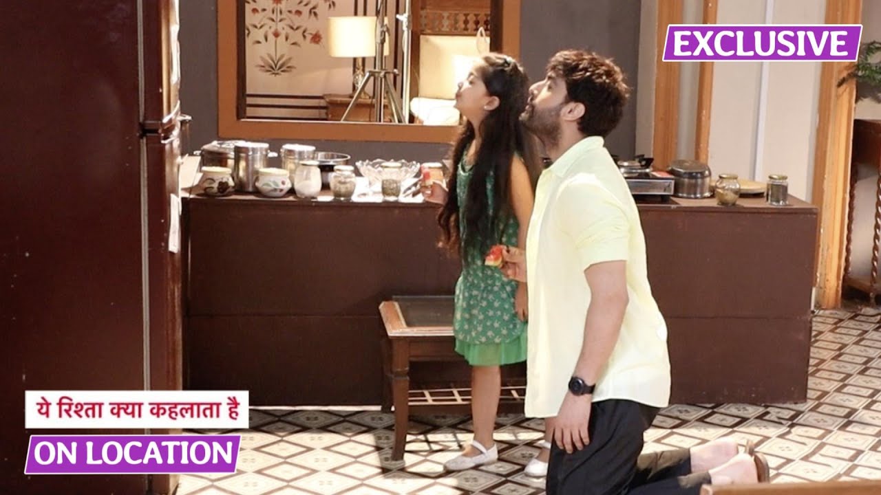 Yeh Rishta Kya Kehlata Hai | On Location | Armaan Aur Maira Ki Masti, Ghar Me Machaya Hungama