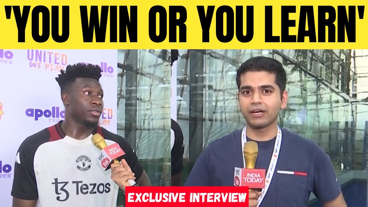 Andre Onana On Experience In India: Chai, Kebabs u0026 Much More  |Sports Today