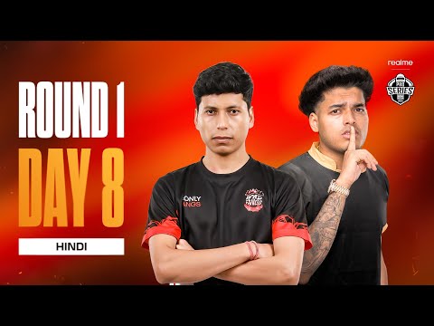 [HINDI] Realme BMPS 2025 | Group C u0026 D | Round 1 – Day 8