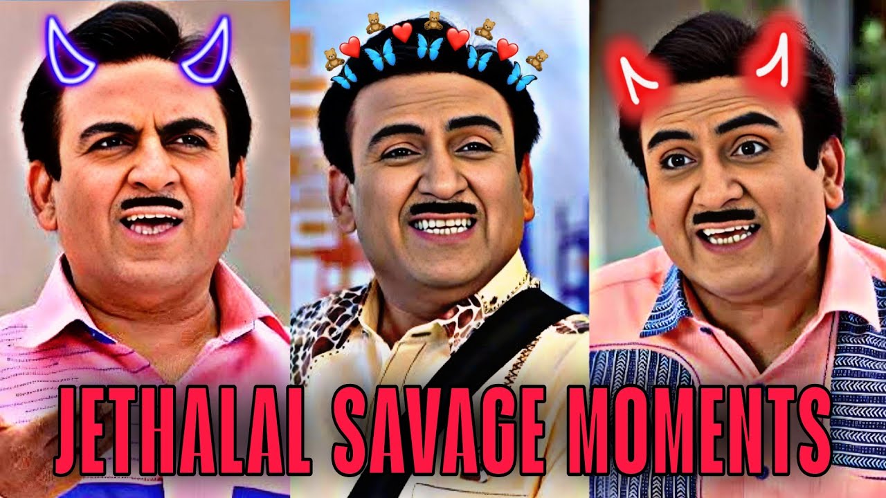 Jethalal Savage Moments – Taarak Mehta Ka Ooltah Chashmah Savage Moments | Tmkoc Memes – Part 2