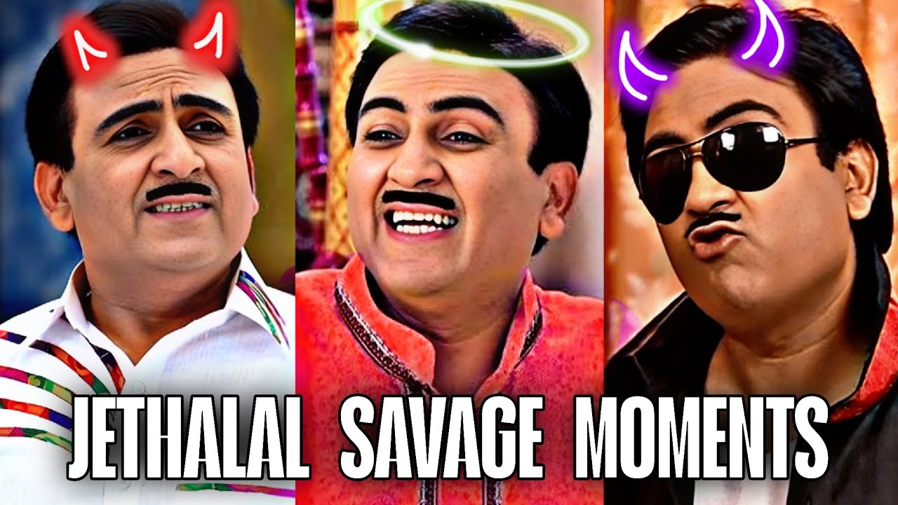 Jethalal Savage Moments – Taarak Mehta Ka Ooltah Chashmah Savage Moments | Tmkoc Thuglife Memes
