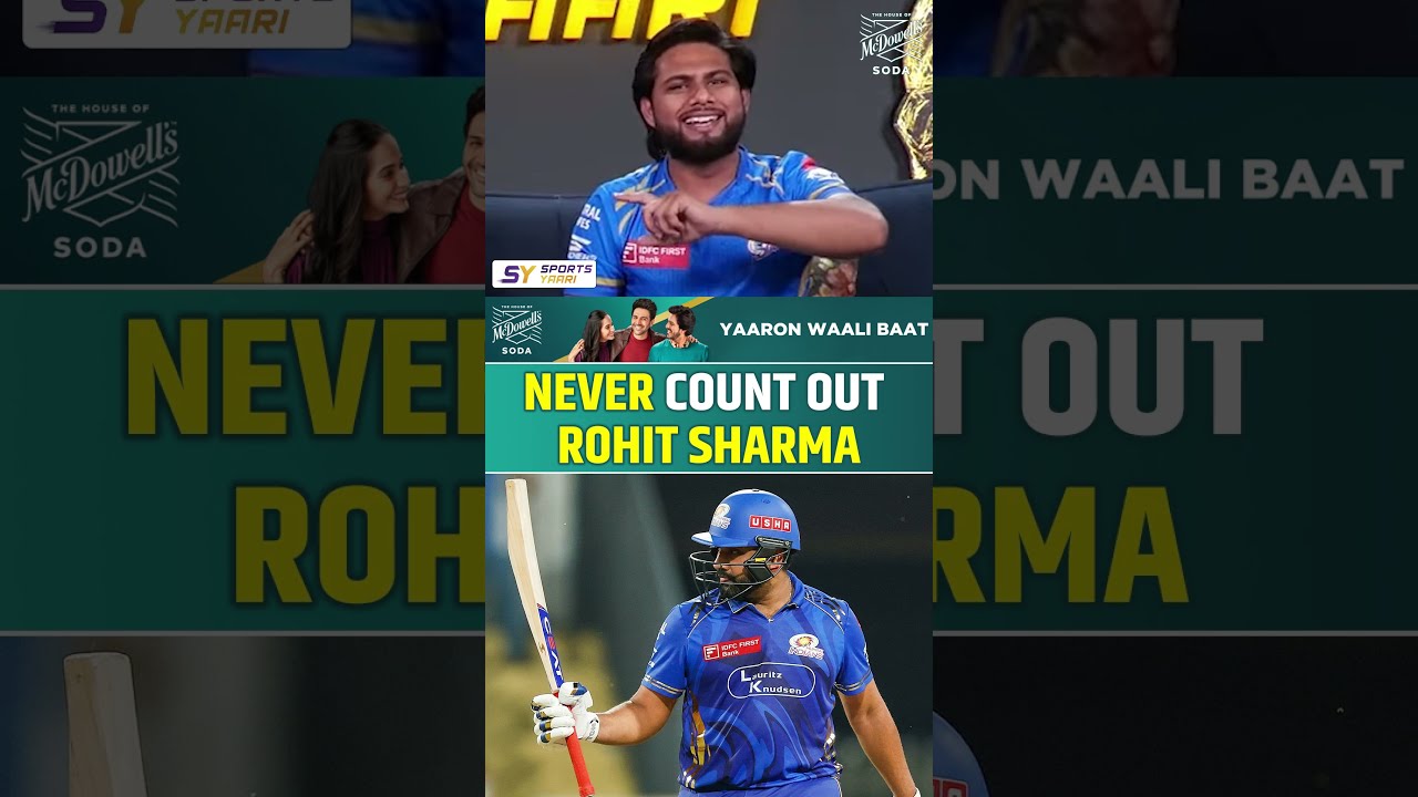 NEVER COUNT OUT ROHIT SHARMA #rohitsharma #ipl2025 #mumbaiindians #mivsgt #shubmangill
