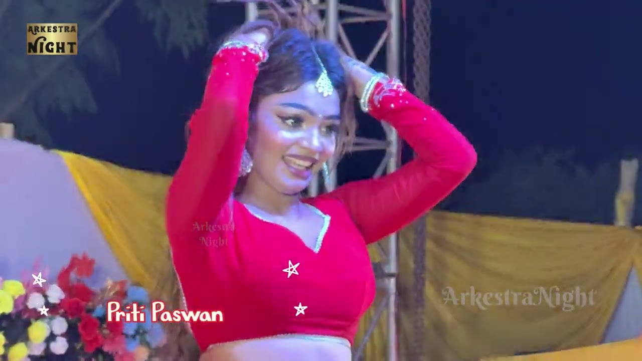 #pritipaswan – मकईया में राजा जी – Makaiya Me Raja Ji – Viral Dance – Stage Show 2025 – Bhojpuri 4K