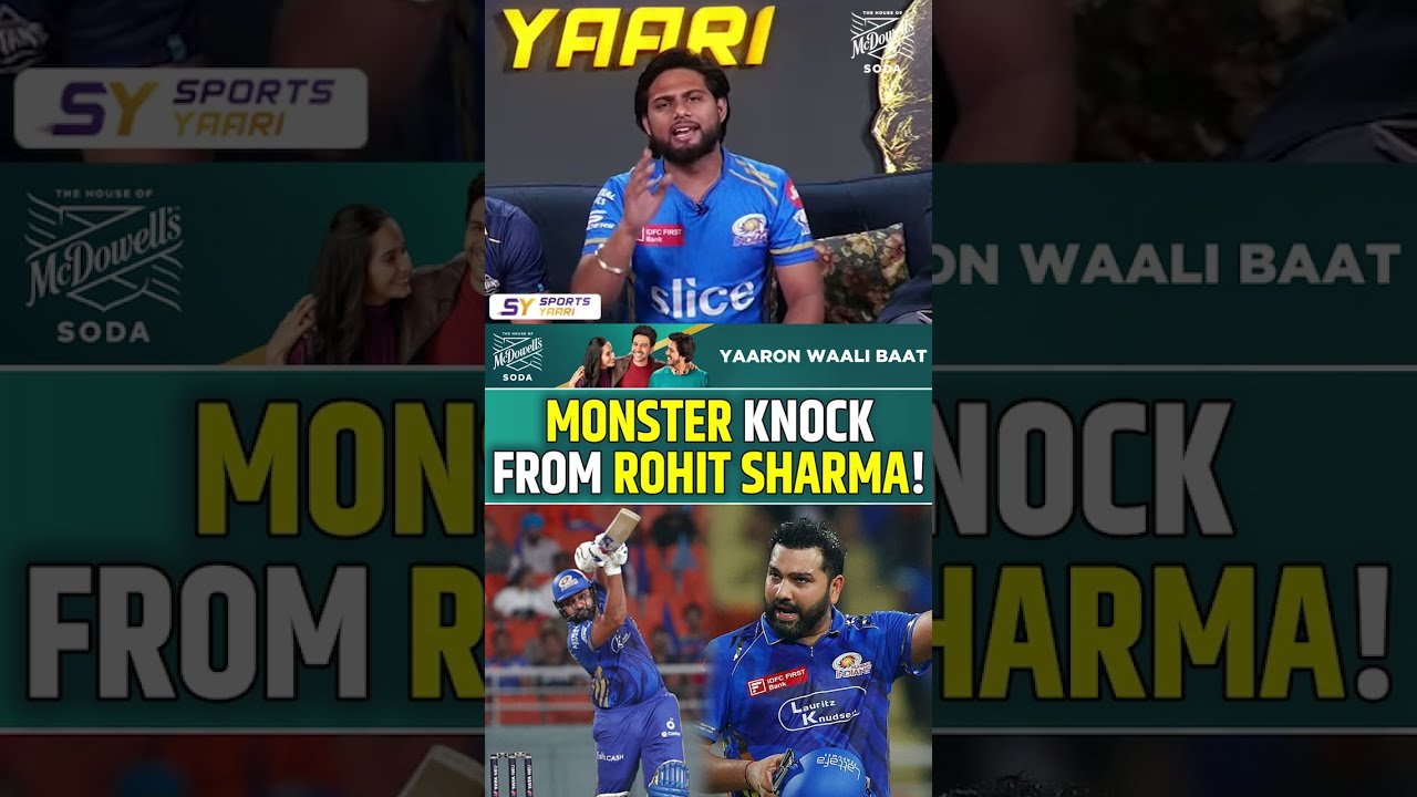 MONSTER KNOCK FROM ROHIT SHARMA! #rohitsharma #ipl2025 #mivsgt #mumbaiindians