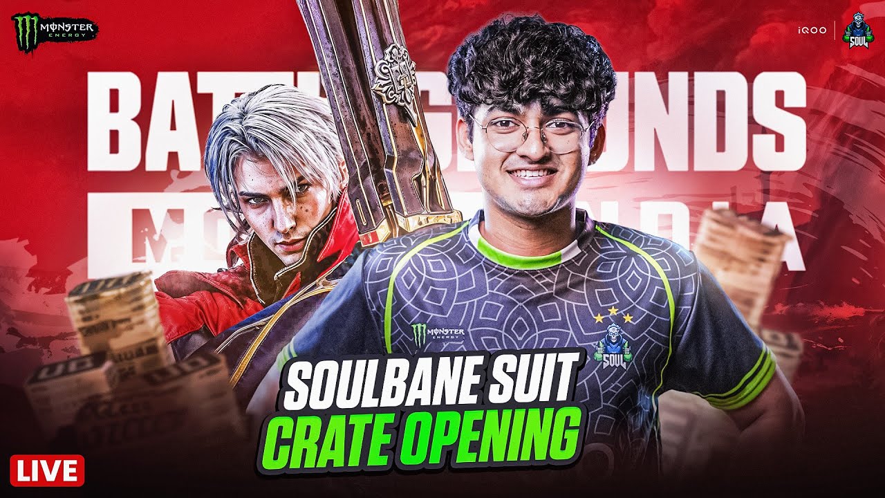 SouLBane Set And Shelby Opening | GobLiN Is Live | BGMI! 🚀