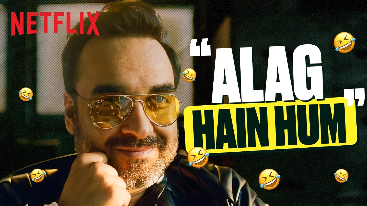 Pankaj Tripathi: King Of HILARIOUS Comebacks🤣Ft. Ludo,Luka Chuppi,Mimi u0026 More | Netflix India