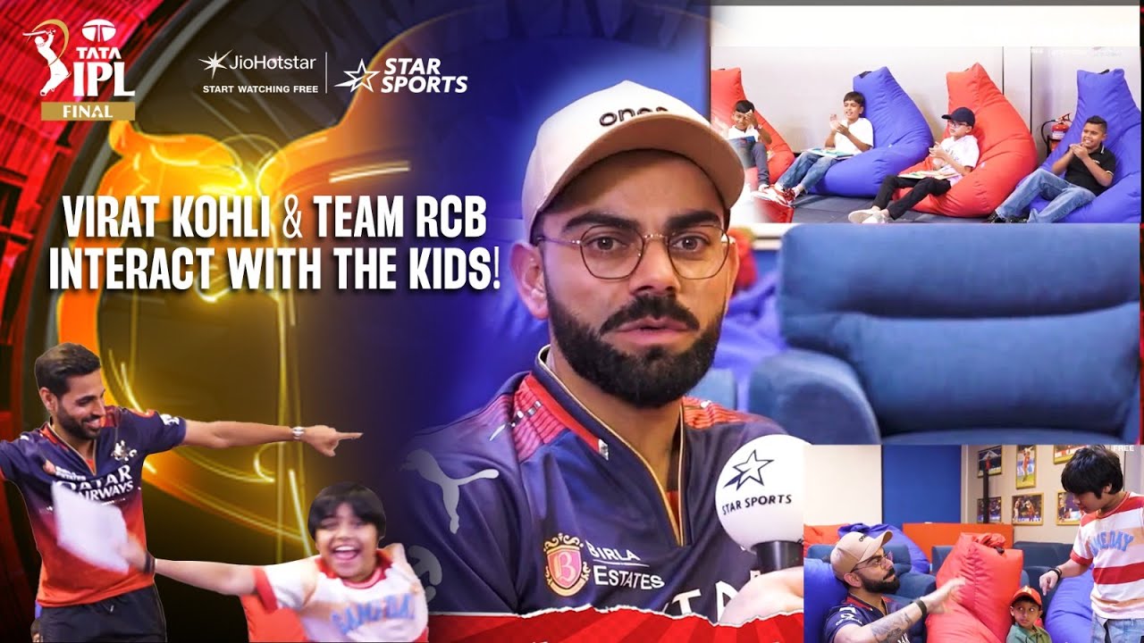 Which Superhero Would Virat Kohli Want To Be? RCB Stars Interact With Super Fans Before #IPLFinal