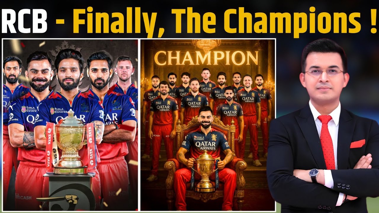 RCB Vs PBKS : RCB – The Champions Of IPL 2025, Virat Kohli’s RCB End 18-Year Wait For IPL Title.