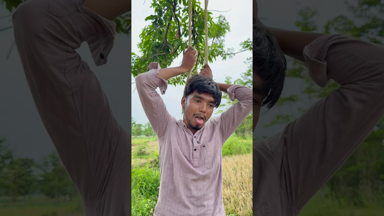 Marte Marte Bach Gya 🥹😭 #funny #comedy #newthought #kisan #friends #aamkaped#aamtodnewale #aam