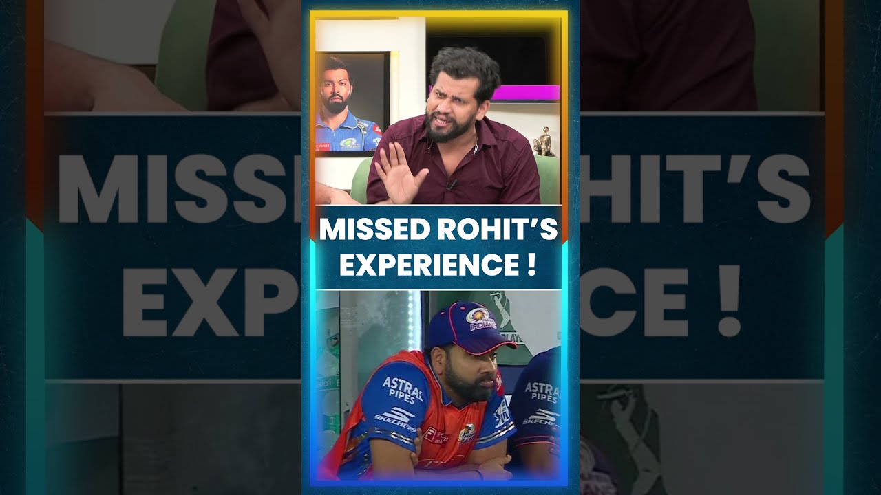 MI Ko Kya Mehenga Padh Gaya Rohit Sharma Ka Na Hona? #rohitsharma #hardikpandya #mi #mumbaiindians