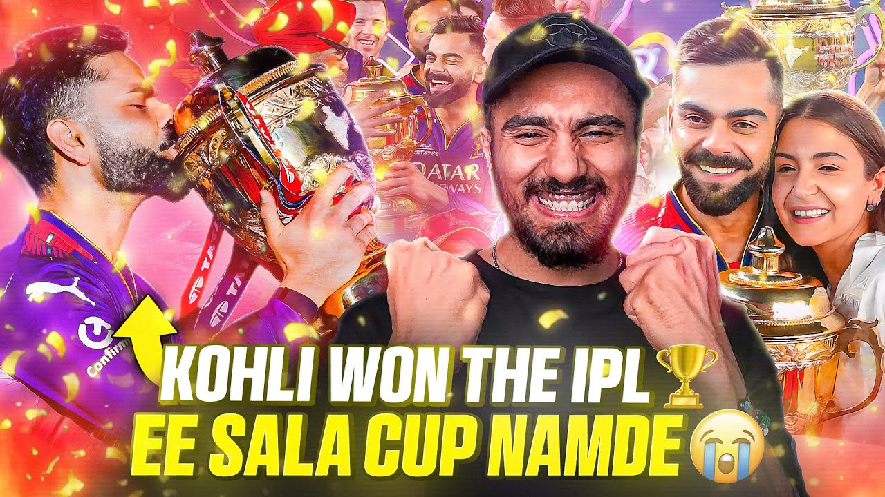 RCB ARE CHAMPIONS!😭 VIRAT KOHLI Wins IPL After 18 Years🏆 | RCB Vs PBKS Final 2025