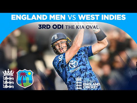 Smith Smashes 64 Off 28! 💥 | Highlights – England V West Indies | 3rd Men’s Metro Bank ODI 2025