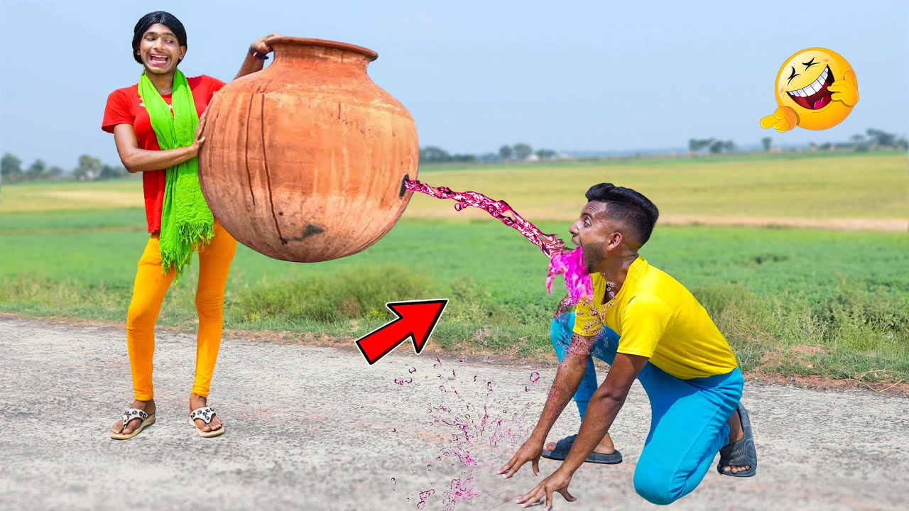 Very Special Trending Funny Comedy Video 2025 😂Amazing Comedy Video 2025 Episode 445 By Bidik Fun