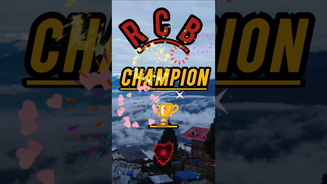 RCB – Winner 🏆 IPL 18. 🔥 #rcb #rcbfans #rcbians #royalchallengersbangalore #royalchallengerbanglore