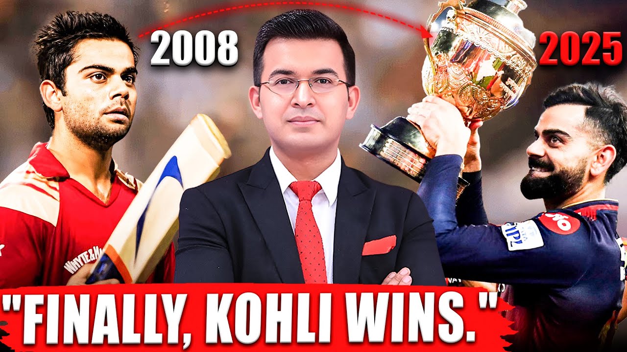 RCB Vs PBKS : 18 Years. One Man. Infinite Dreams, Virat Kohli Finally Win IPL Trophy.