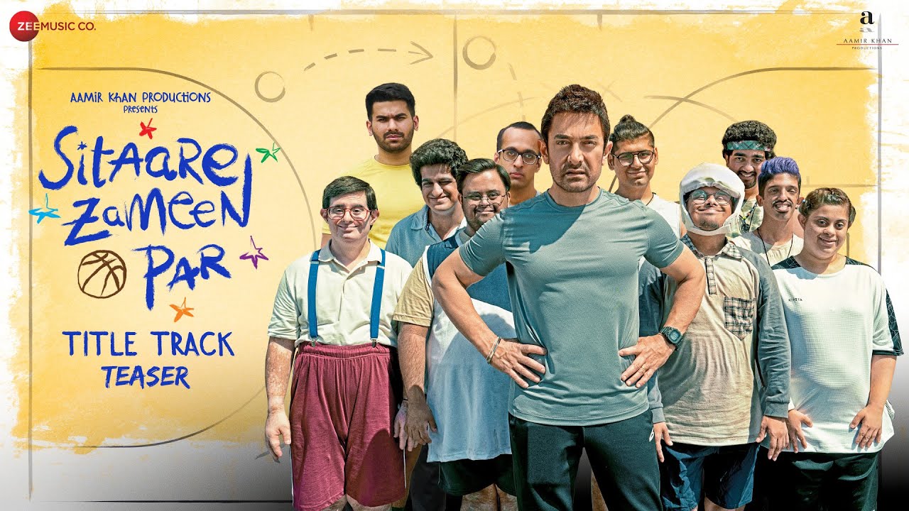 Sitaare Zameen Par – Title Track (Teaser) | Aamir Khan, Genelia | Siddharth M, Divya K, SEL, Amitabh