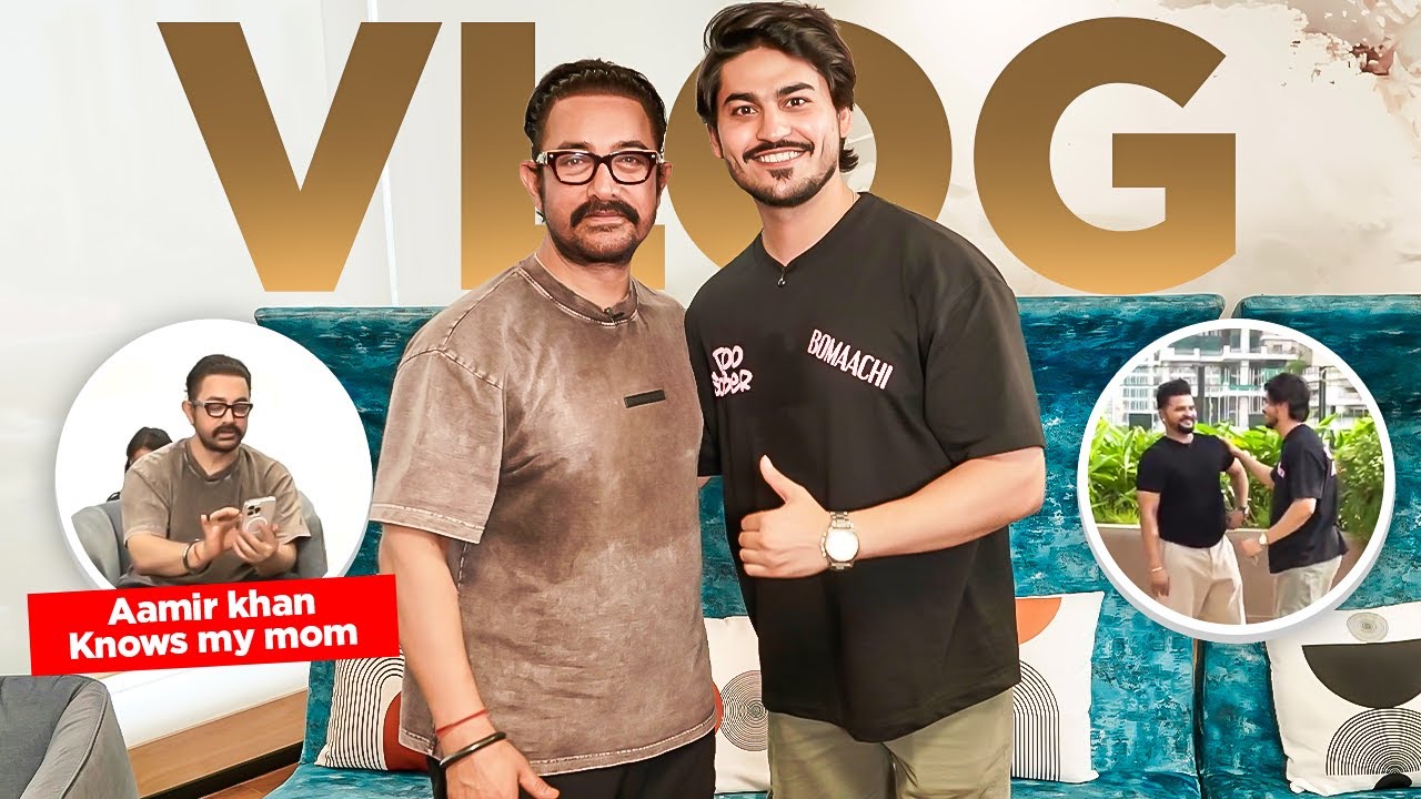 I Met Aamir Khan And Suresh Raina – VLOG #8