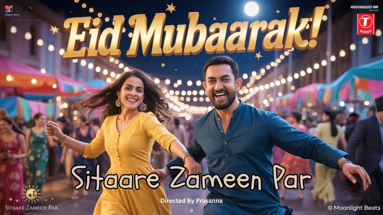 Sitaare Zameen Par: EID SONG | Aamir Khan,Genelia Deshmukh | New Song | Aamir Khan New Movie