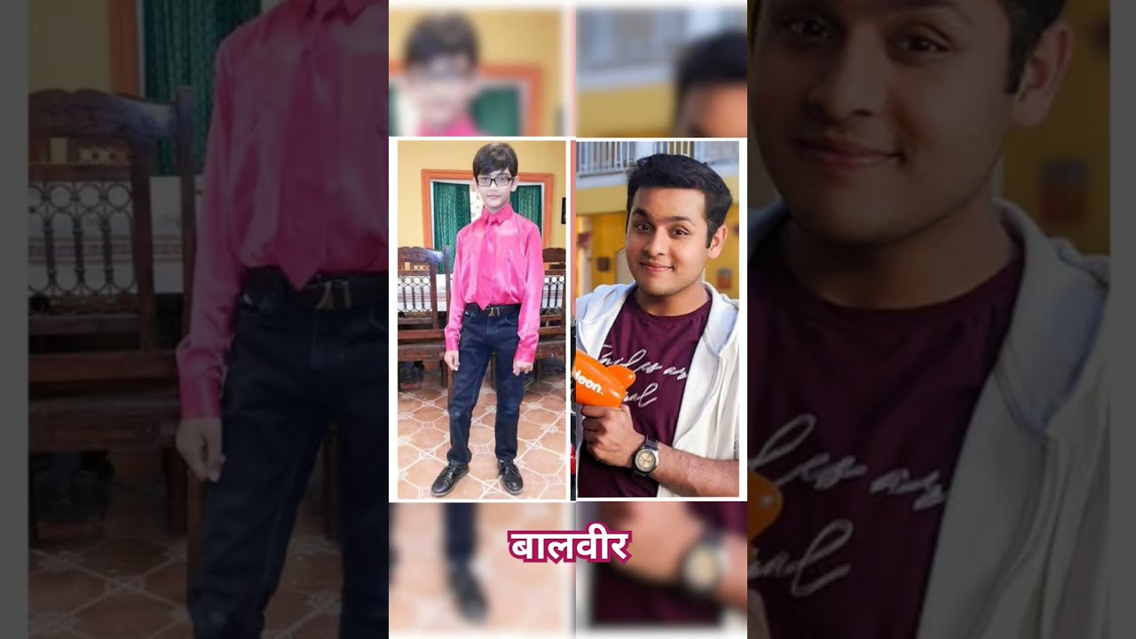 ||बालवीर||most Popular Tv Show #balveer #viralvideo #shorts #reel Vs #real Life Picture 💕💡#trending💓