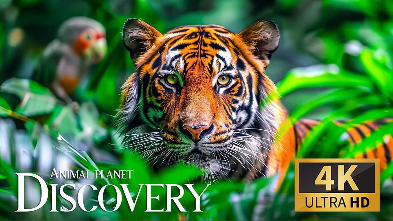 Animal Planet Discovery Live 4K 🐾 Wild Safari Relaxation With Serene Piano Waves u0026 Harmonious Vibes