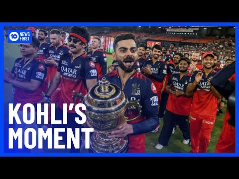 Virat Kohli’s RCB Breaks 18 Year Drought Winning Maiden Indian Premier League Title | 10 News First