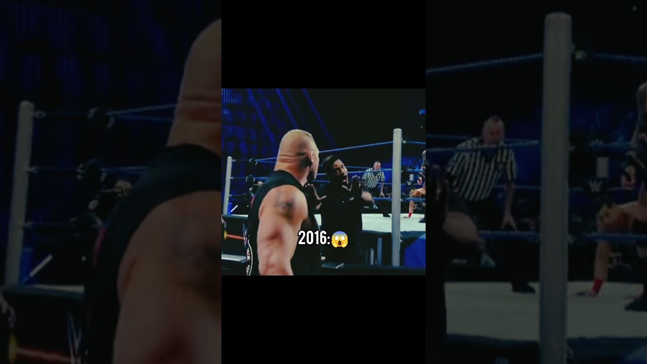 Brock Lesnar Vs Randy Orton 2002 Vs 2016 Prime Edit Video 😱 #wwe  #smackdown