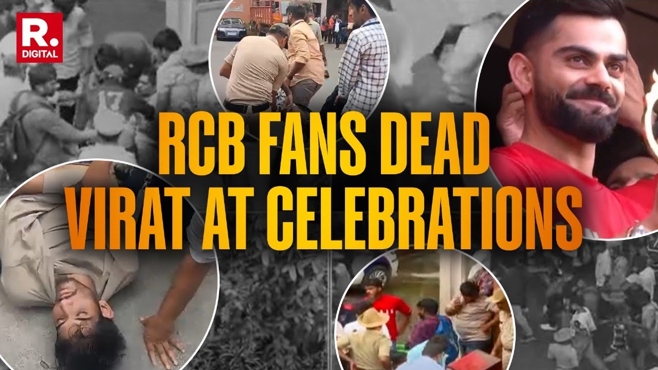 Virat Kohli Leads Celebrations Inside Chinnaswamy Stadium As 11 Die Outside, 27 Injured