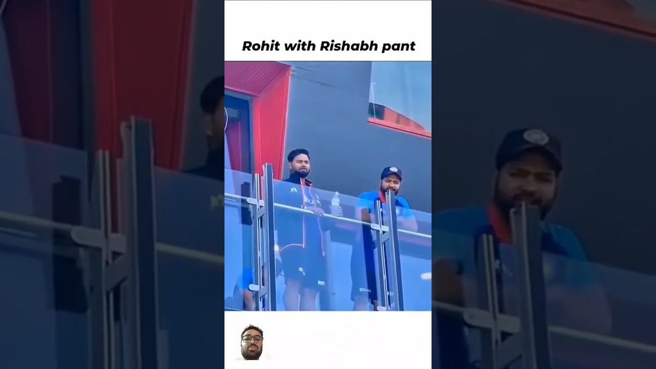 Rohit Sharma And Rishabh Pant Funny Moments