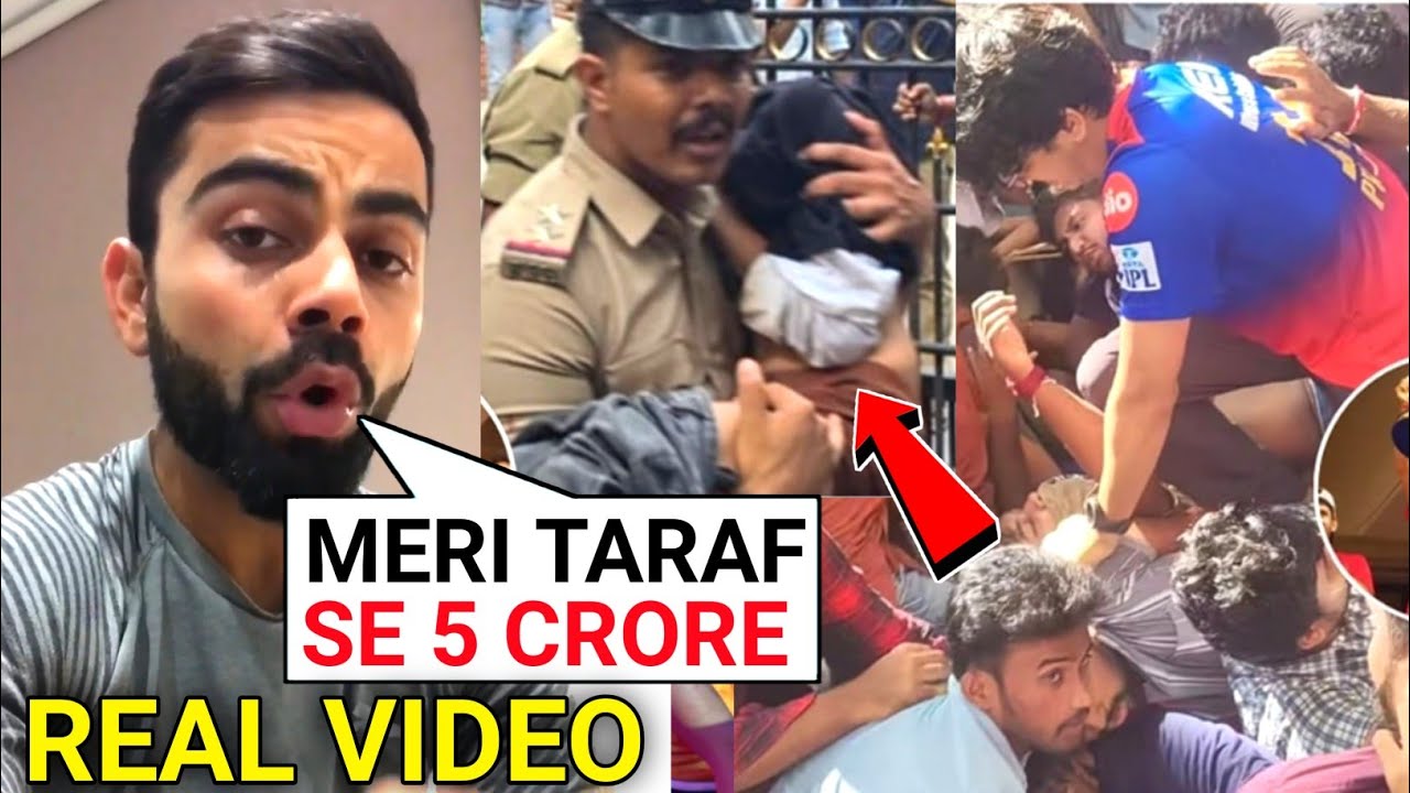 Virat Kohli Emotional Message After 7 People Passed In Stampede At RCB Parade Show Celebration