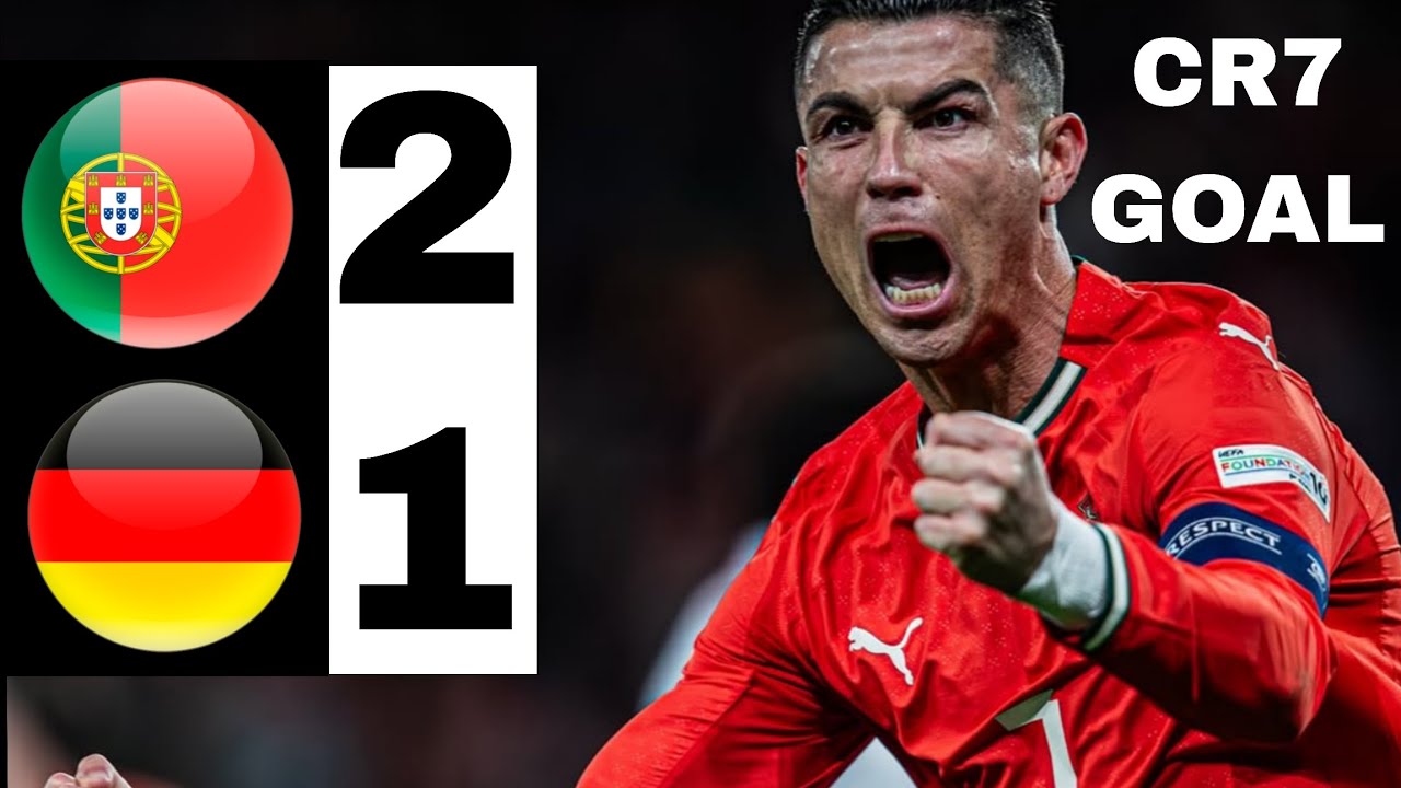 Cristiano Ronaldo Goal 🤯 Germany Vs Portugal 1-2 | HIGHLIGHTS | UEFA Nations League Semi Finals