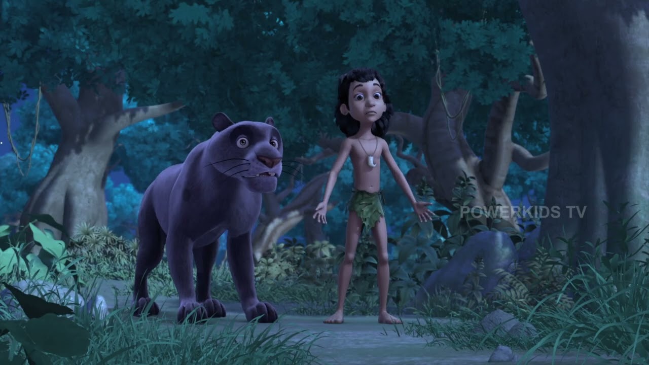 👦🌿🐅🐻 CHOR EK BHALU HAI !  | MOWGLI SHORT STORIES | मोगली की कहानी Jungle Book  ​