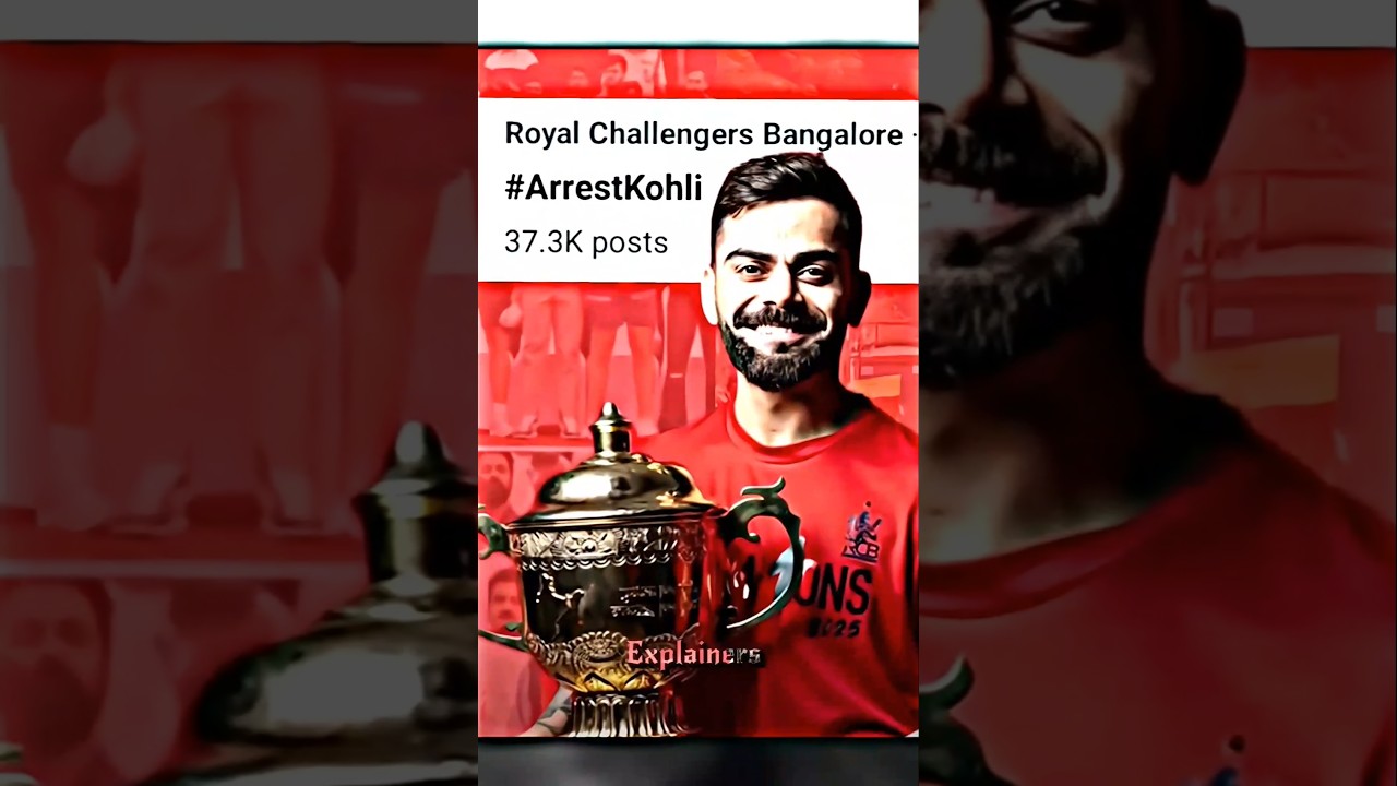 Arrested Virat Kohli Hastag Trend In Twitter 😡 #shorts