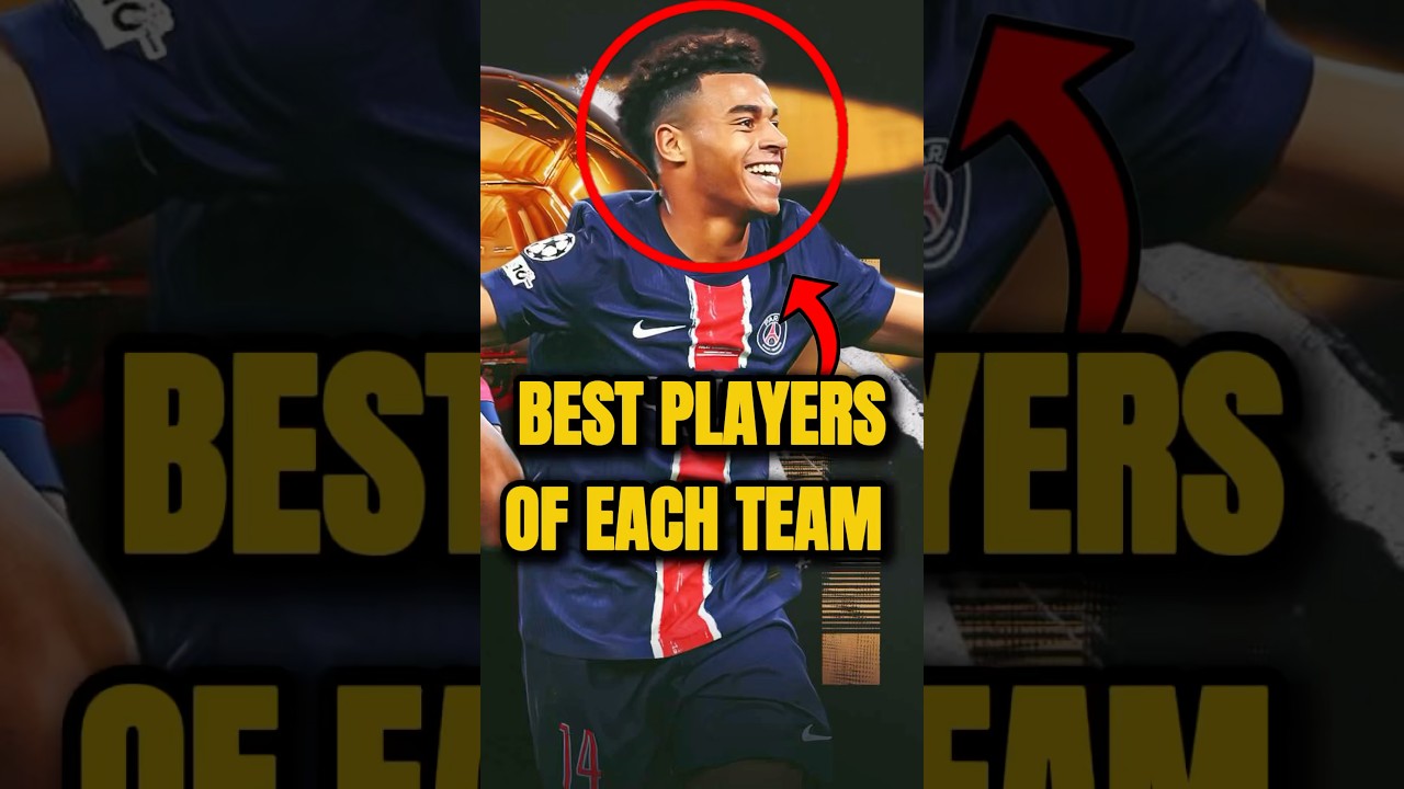 These Are The Best Players Of Each Team😳🔥#football#club