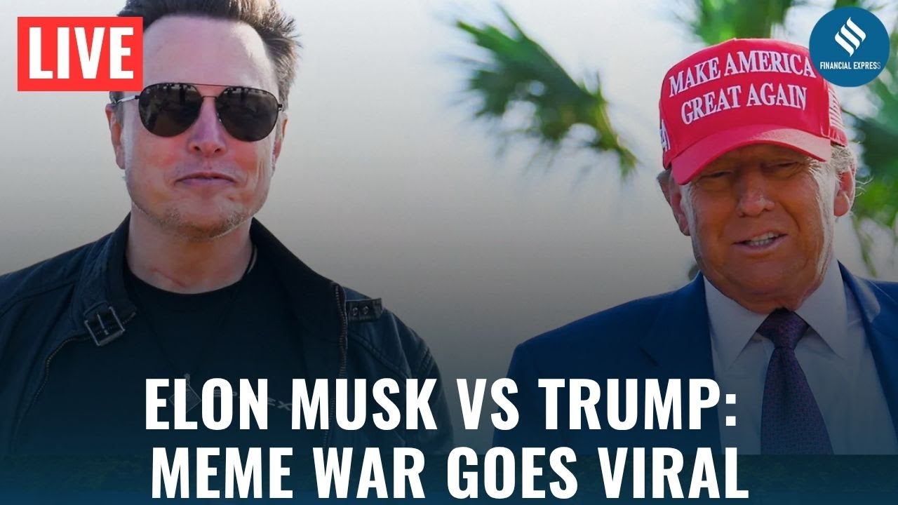 Elon Musk Vs Donald Trump LIVE: The Meme War Takes Over The Internet | US News | Tesla CEO