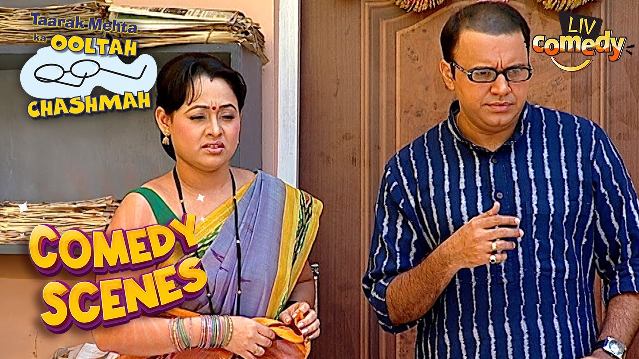 Jetha ने गुस्से में Bhide को कहां Guru Atmaram Bapu | Taarak Mehta Ka Ooltah Chashmah| Comedy Scenes