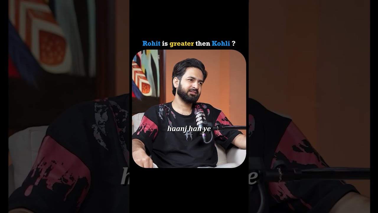 Will Rohit Be GREATER Than Kohli?😨 #rohitsharma #viratkohli #shorts