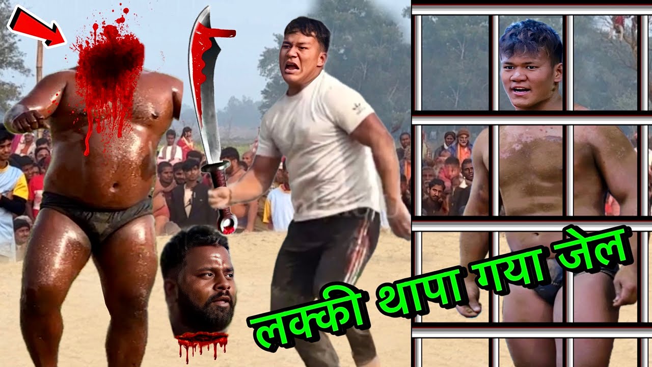 लक्की थापा की दिल देहला देने वाली कुश्ती | Thapa Ki Kushti | Lucky Thapa Ki New Kushti | New Kushti