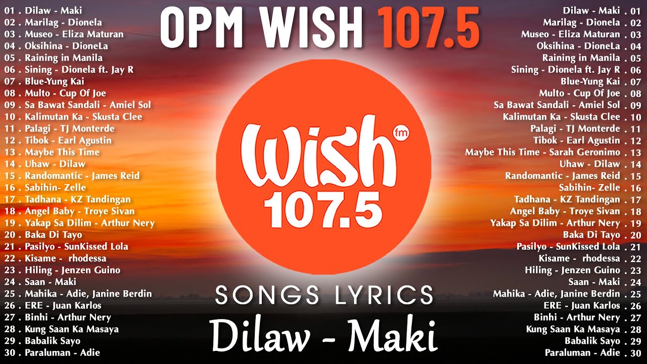 New OPM Trending 2025 Playlist ️💗Best Of Wish 107.5 Song Playlist 2025 – OPM Tagalog Love Songs