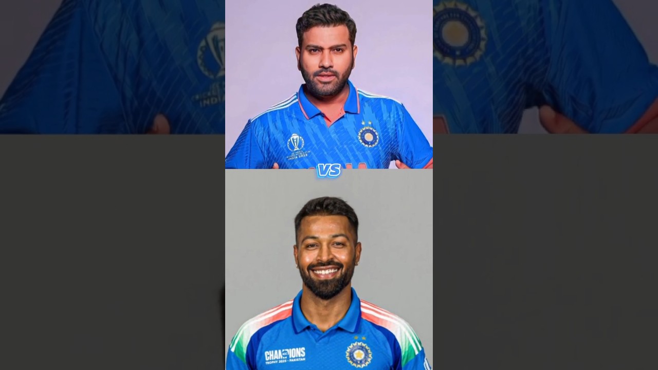 Rohit Sharma ♥️💚 Vs Hardik Pandya ♥️💙 #shorts #rohitsharma #vs #hardikpandya #comparison #short