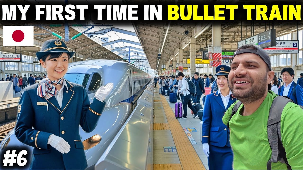 Japan’s 300 Km/h Bullet Train Ride – Osaka To Hiroshima