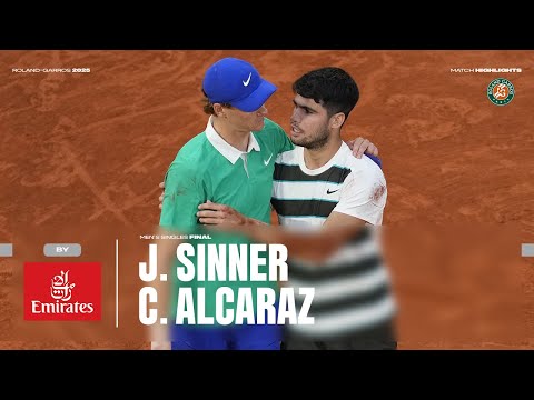 Highlights Sinner Vs Alcaraz Final | Roland-Garros 2025