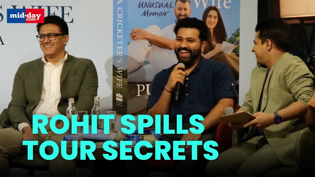 Rohit Sharma Spills Hilarious Tour Secrets With Cricketer Cheteshwar Pujara