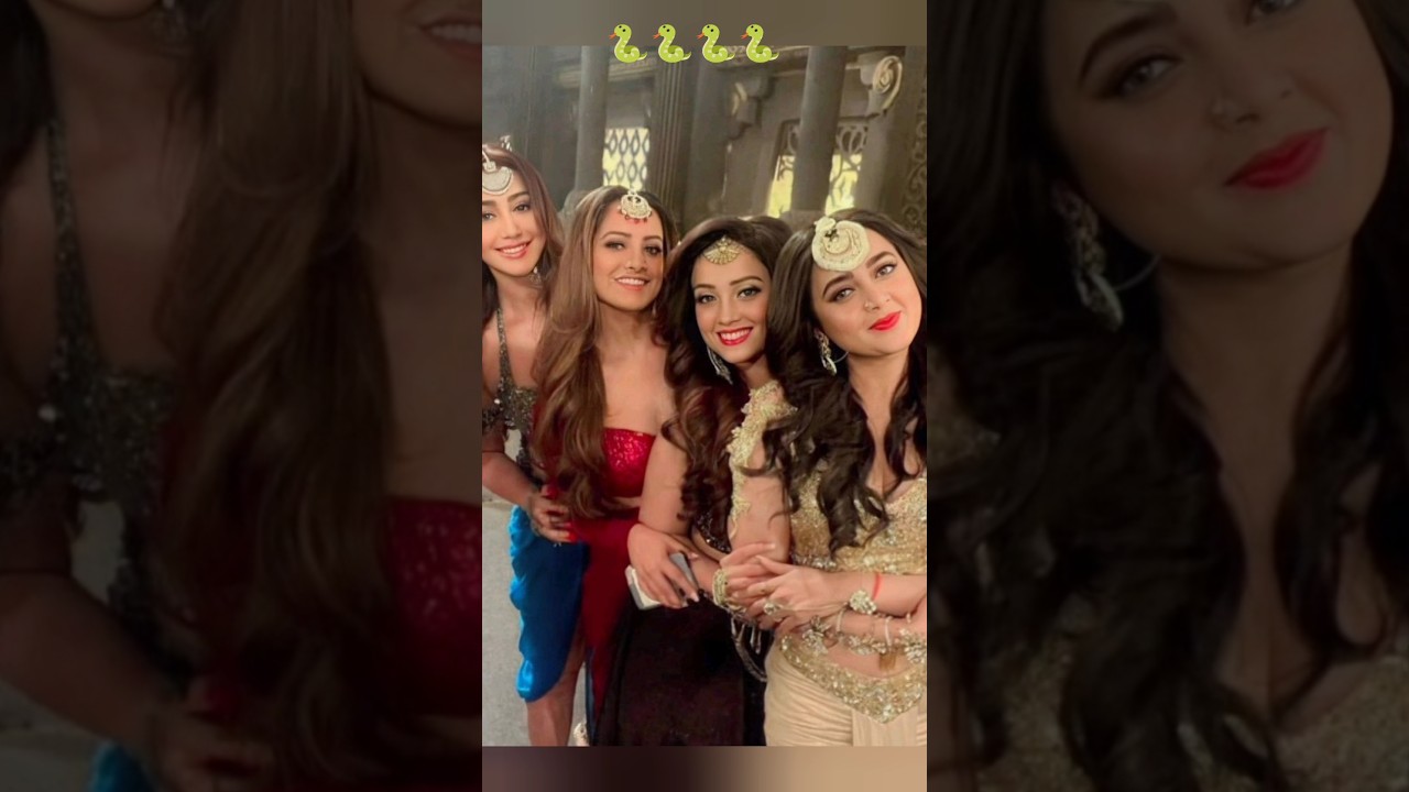 Nagin 🐍🐍Bela, Shesha, Pratha, Bani, Brinda,Shivangi On Set  💞💞 #Nagin #shorts….. 🐍🐍🐍💞💞💞💞💞