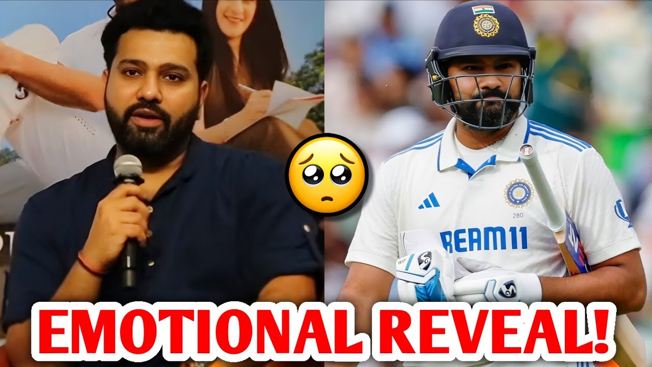 Rohit Sharma EMOTIONAL REVEAL On Test Retirement! 🙏| Rohit Sharma India Vs England News