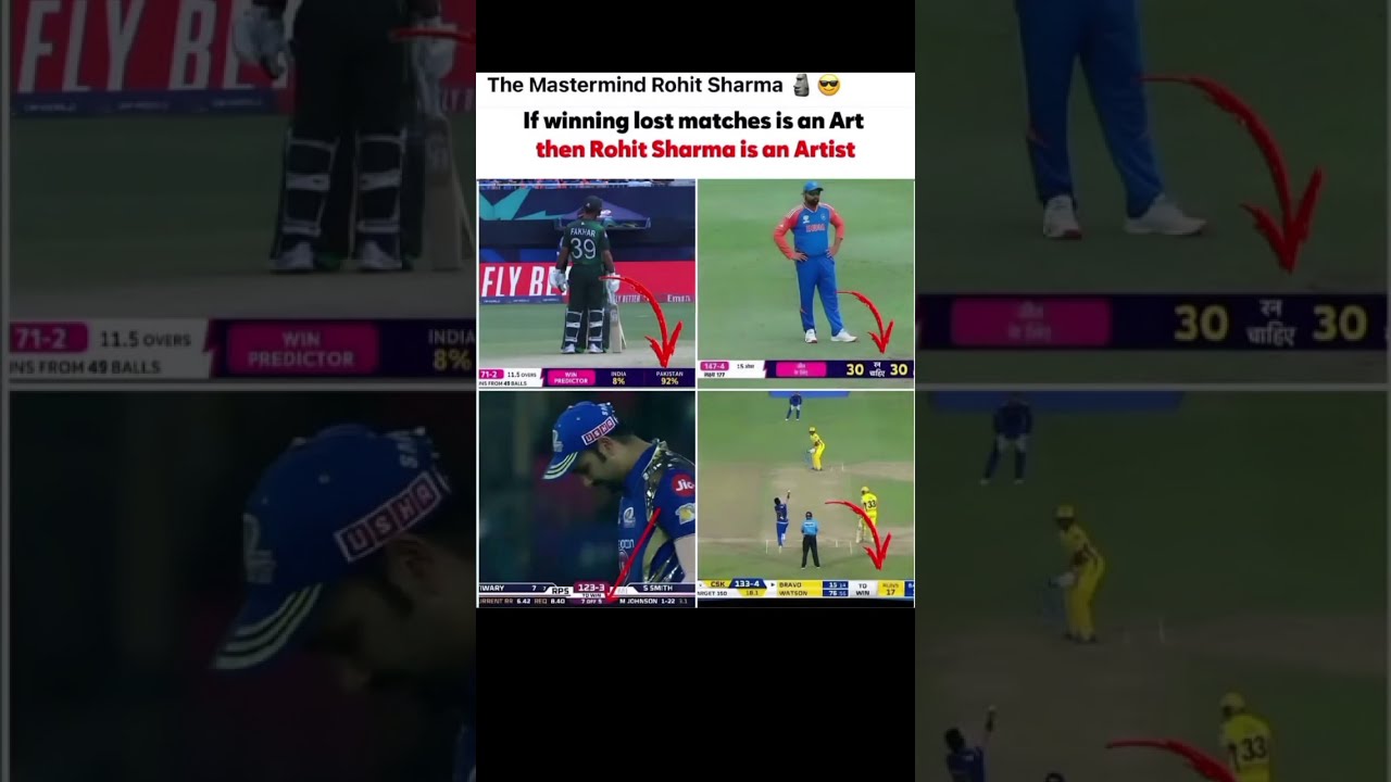 Captain Rohit Sharma Mindset🗿#shorts #ipl #ipl #rohitsharma #iplhighlights