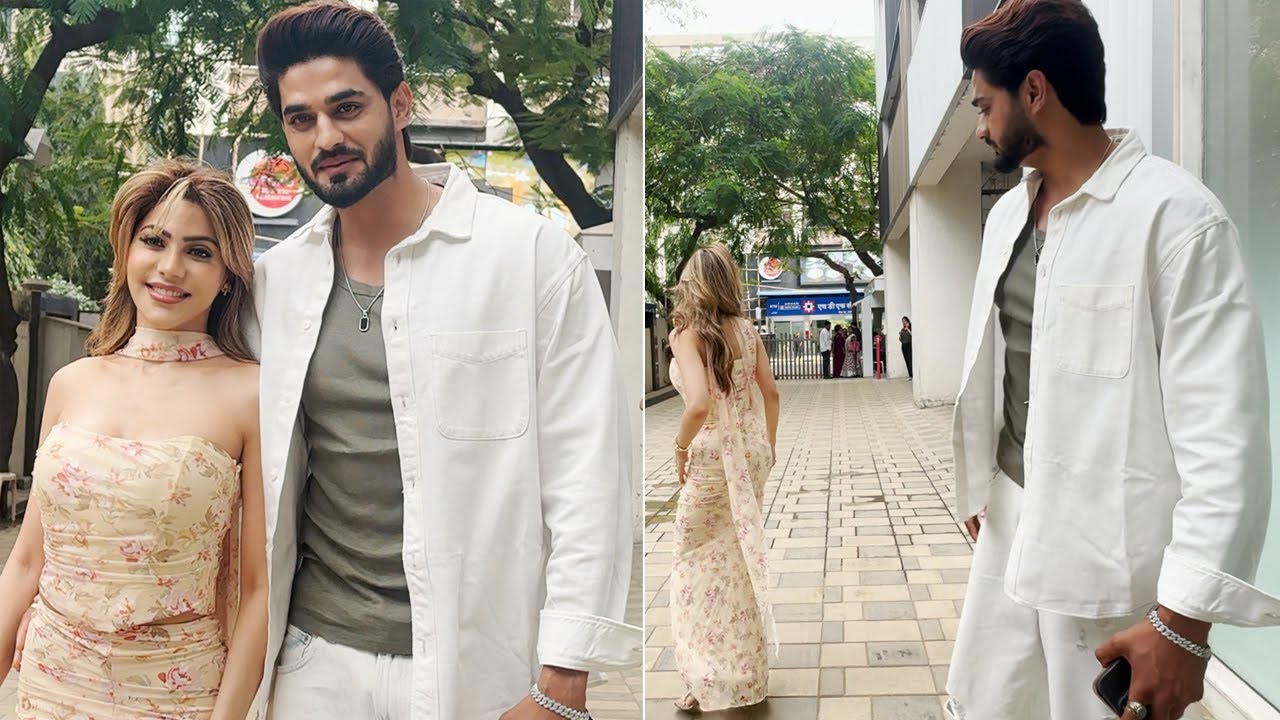 Nikki Tamboli And BF Arbaz Patel Spotted T Series Office 💘 | MS Shorts