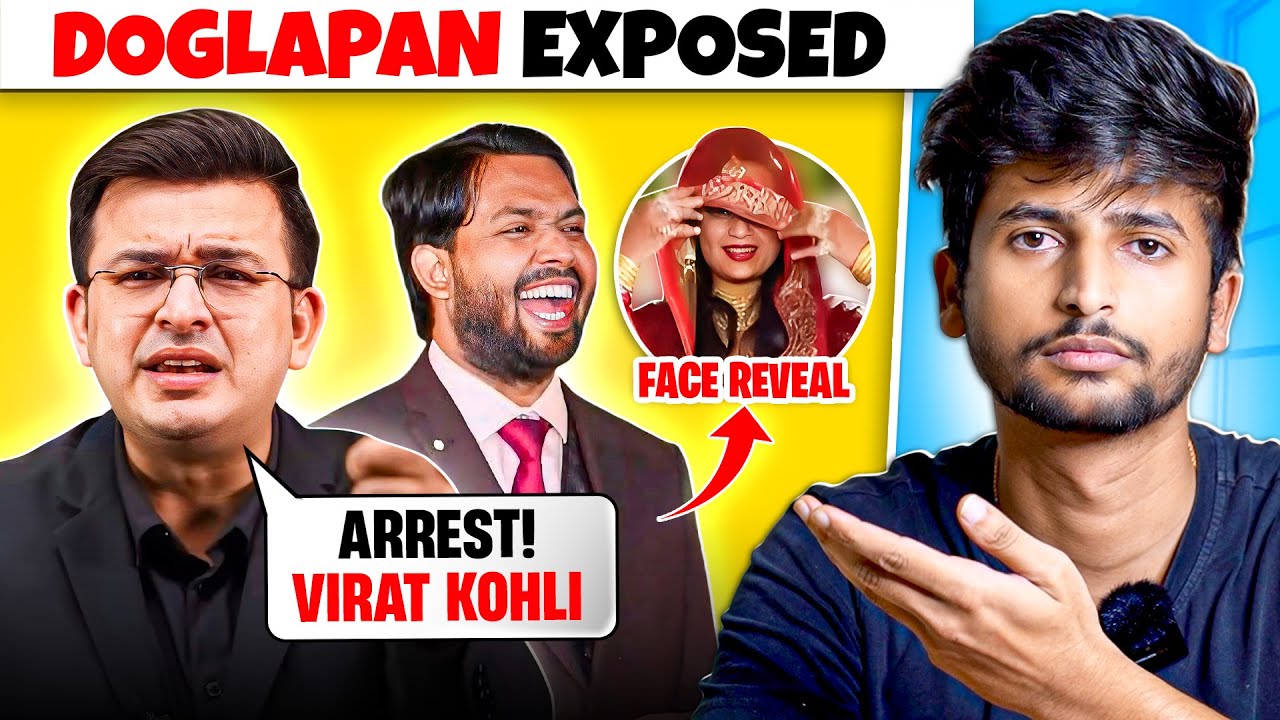 DOGLU SHUBHANKAR MISHRA WANT VIRAT KOHLI ARREST AND KHAN SIR KI WIFE KA FACE REVEALED