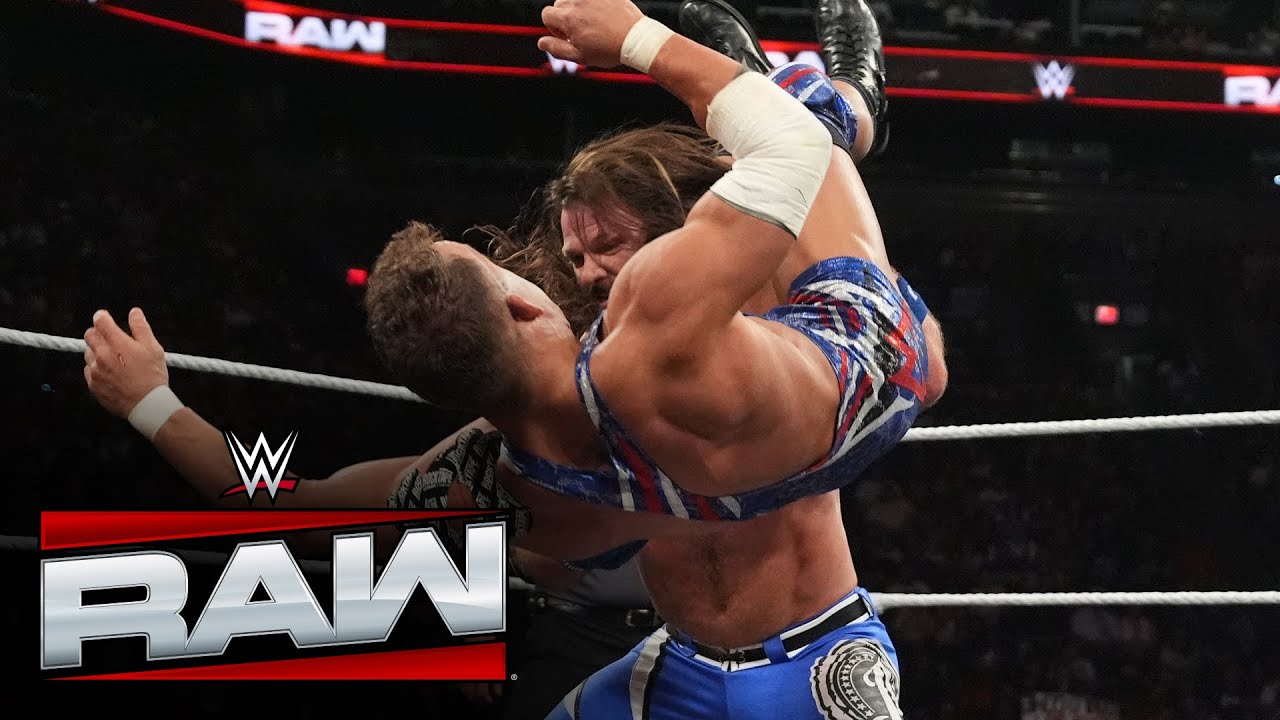 AJ Styles Takes Down Chad Gable: Raw Highlights, June 9, 2025